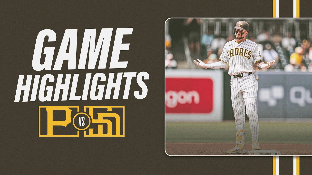 Pirates vs. Padres Game Highlights (8/26/26) | MLB Highlights