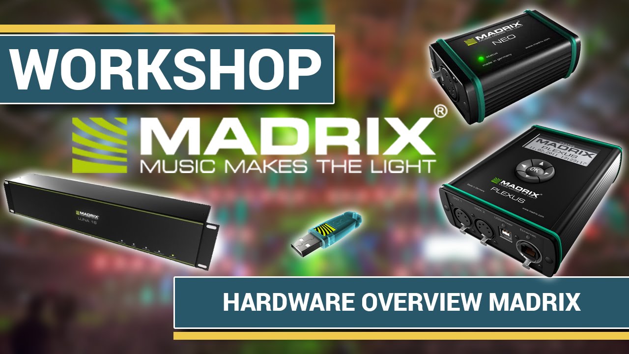 Ultimate MADRIX Hardware Overview: NEO / PLEXUS / LUNA | Beginner Tutorial #1 ENG |