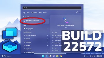 New Windows 11 Build 22572 - New Screen Recorder and Video Editor, Design Changes & Fixes (Dev)