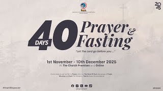 PASTOR JOSEPH BUYUNGO MUWANGUZI | MONDAY EVENING SERVICE | DAY 31 | 40 DAYS OF PRAYER & FASTING