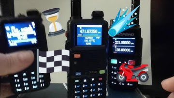 Baofeng UV-5RH Ham Radio - frequency Search !! less than 5 seconds