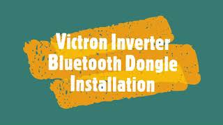 Victron VE Bus Smart Bluetooth Dongle