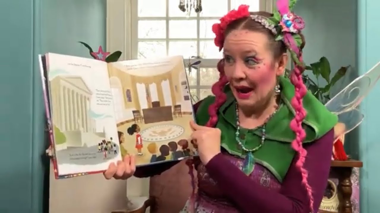 Grace Goes to Washington Virtual Storytime! [CC] YouTube