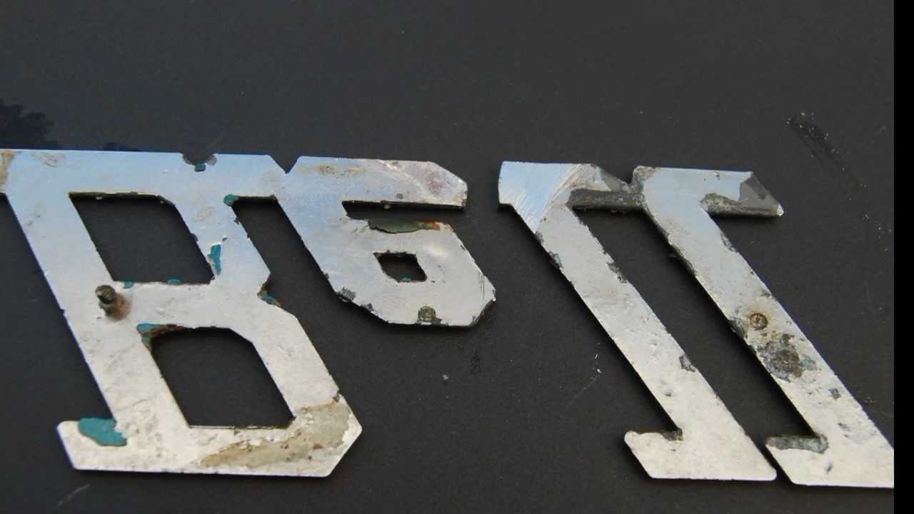 Bell Boy Boat Pot Metal Emblem Repair with Super Alloy 1 MultiMetal