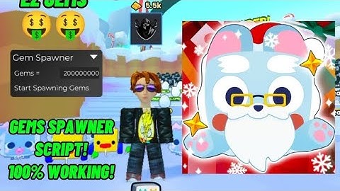 [ 🎄 GARGANTUAN UPDATE ] Pet Simulator 99 Gems Spawner Script! | Delta Working Pastebin 2024 New