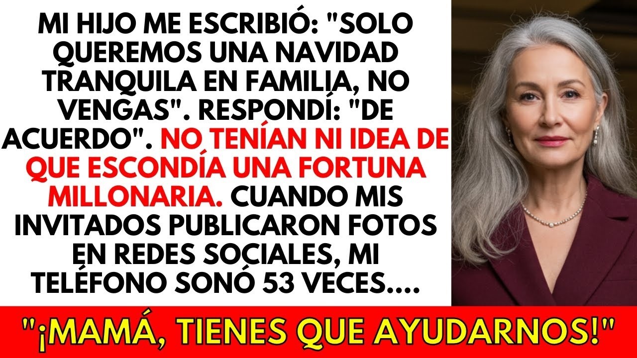 Mi HIJO me escribió: 