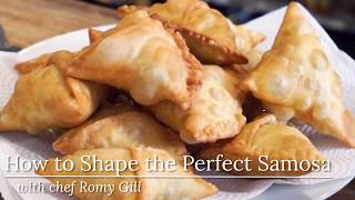 How to Shape the Perfect Samosa