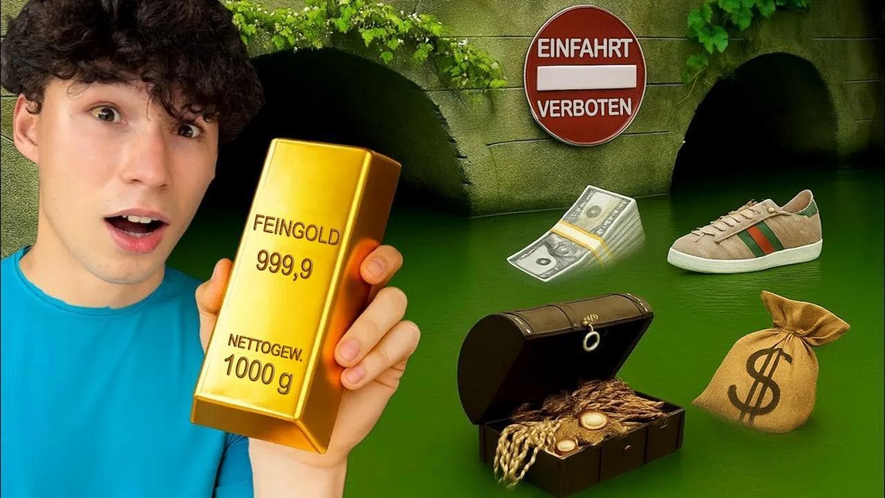 Ich habe einen BACH voller gestohlenem Geld gefunden!