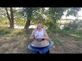 traveling in nature with my handpan.