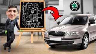 DISTRIBUTIE SKODA 1.4 - O POTI FACE SI TU ACASA! 🤓