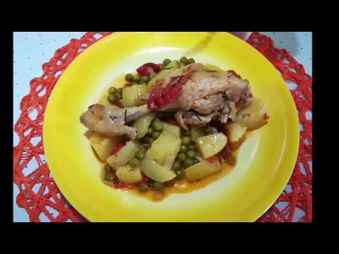 Video: Purè Di Patate E Piselli Con Pollo