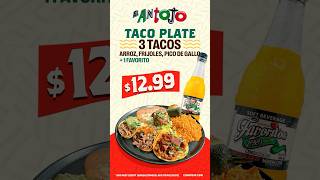 $12.99 Taco Plate. Limited Time! Visit El Antojo on Tacoma Mall Blvd for delicious eats! #tacos
