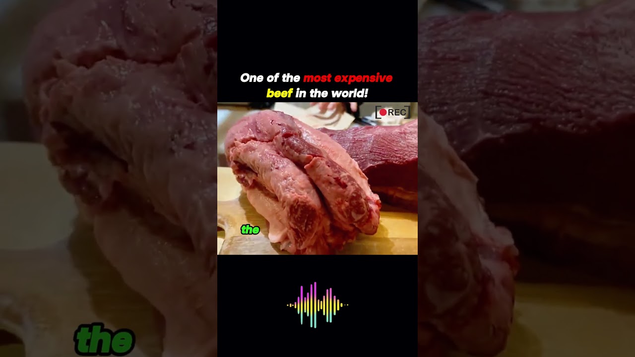 The most expensive beef in the world! 