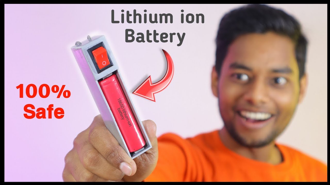 इसमें Battery कभी खराब नहीं होगी how to make a battery holder YouTube