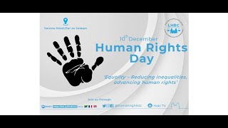 LIVE:   COMMEMORATION OF INTERNATIONAL HUMAN RIGHTS  DAY 2021