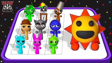 Unlocked All Spranky Run Merge Master, Sprunki Gameplay 3, Sprunki Transformer, Sprunki Horror