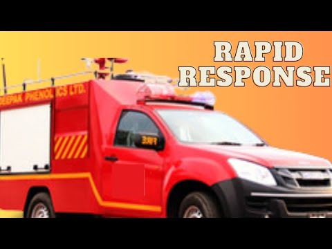 Rapid Intervention Vehicle Demonstration For Firefighters