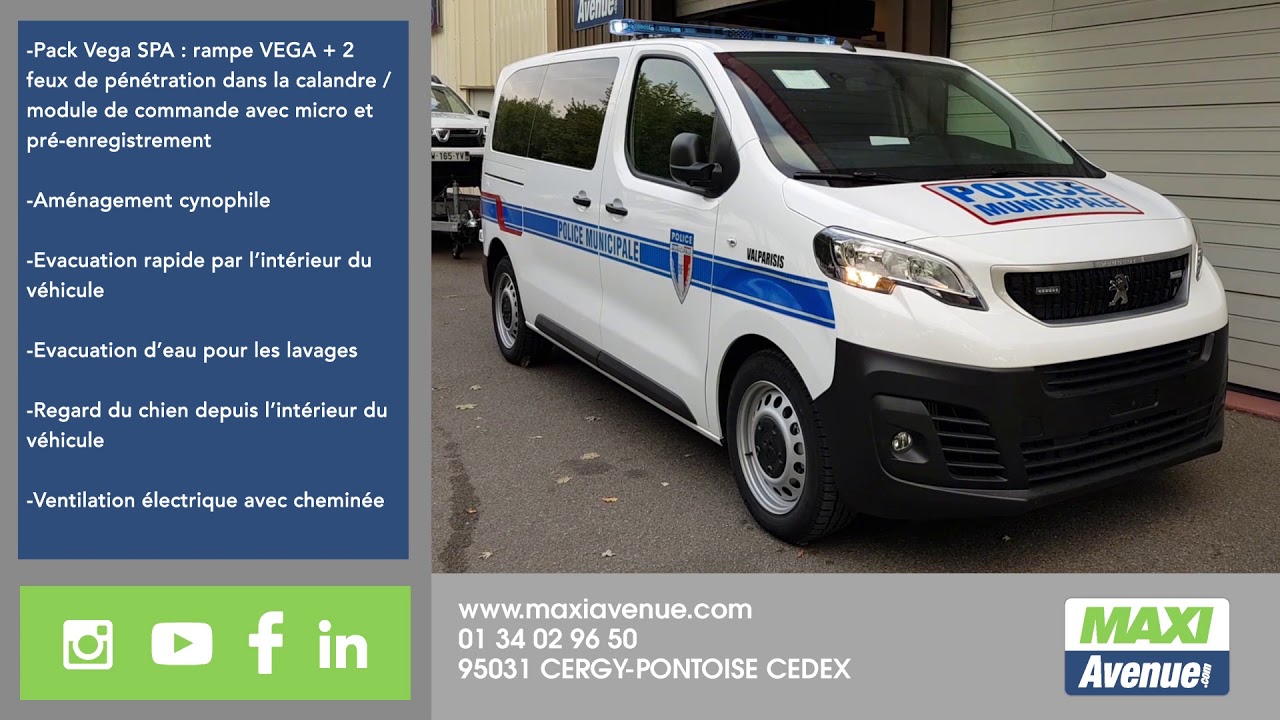 Peugeot expert Cyno - MaxiAvenue.com