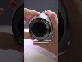 Why are some camera lenses white? #shorts