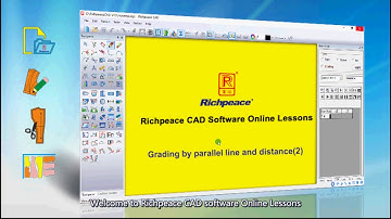 Richpeace CAD software Online Lesson-Tip of the day-Grading by parallel line and distance2 (V10)