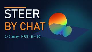 HFSS + MCP = Beam Steer by Chat
