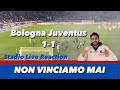 Bologna Juventus 1-1 Stadio Live Reaction ❤️💙 SOLD OUT ❤️💙