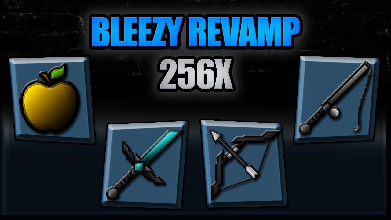 ★ Minecraft PvP Texture Pack l Bleezy Revamp 256x ★