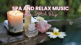 💗 Rose Quartz Crystal Spa & Relax Music • 3 Hours Floral Healing Ambience | Her SPA Day 🌸
