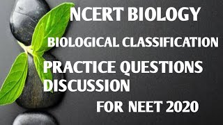 NEET Practice questions from Biological classification in Tamil