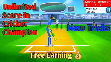 Cricket Champions New Trick | Free Earning Games | Mx Player earning | Gamezope | Cricket Money earn