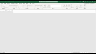 Solution: Excel file opens gray or white. Screen freezes.