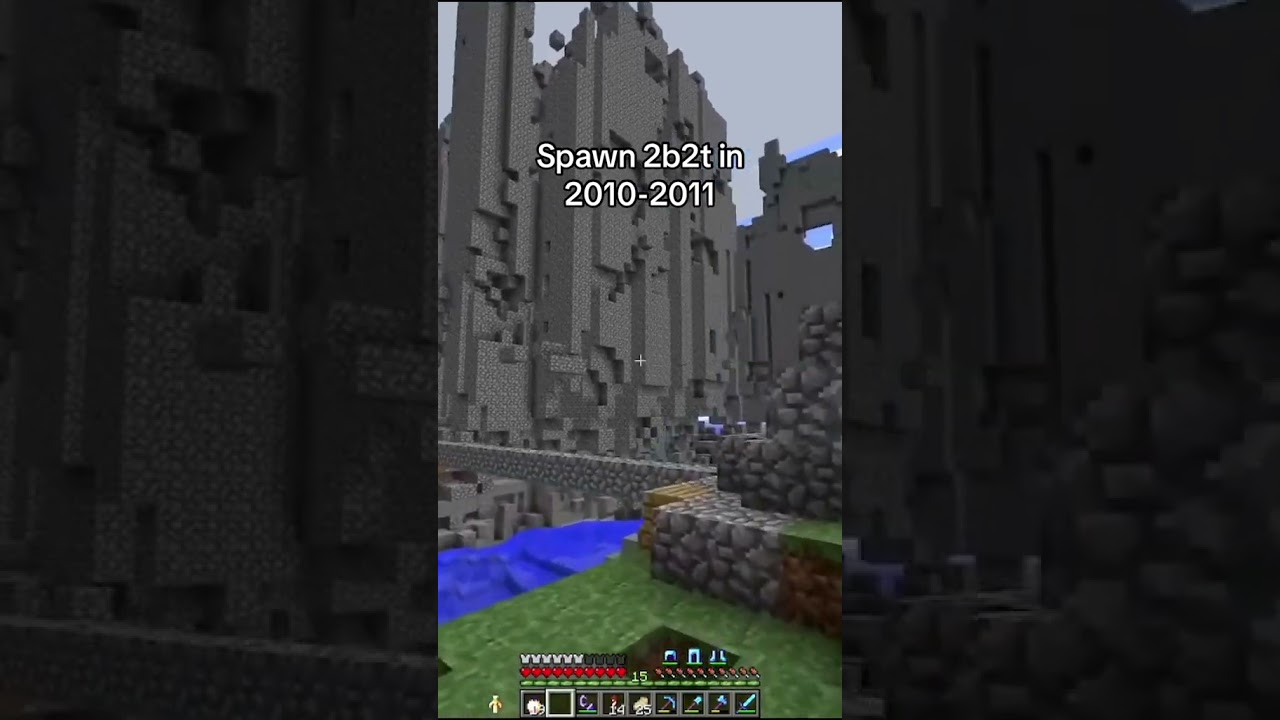Spawn 2b2t in 2010😢 