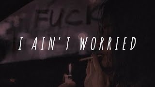 OneRepublic – l Ain't Worried (Lyrics Video)