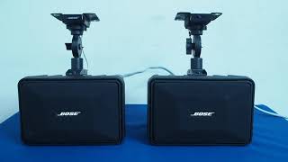 BOSE 天吊金具付モニタースピーカー2個セット 101MM