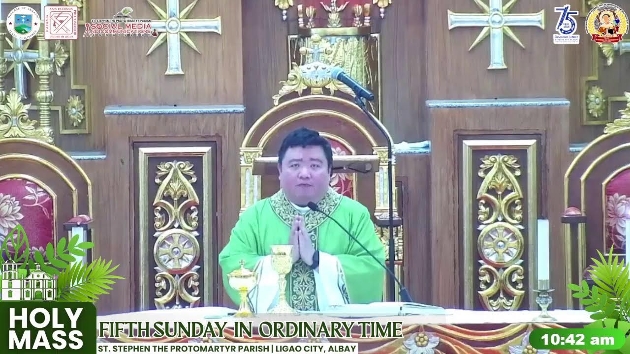 HOLY MASS | FIFTH SUNDAY IN OIRDINARY TIME