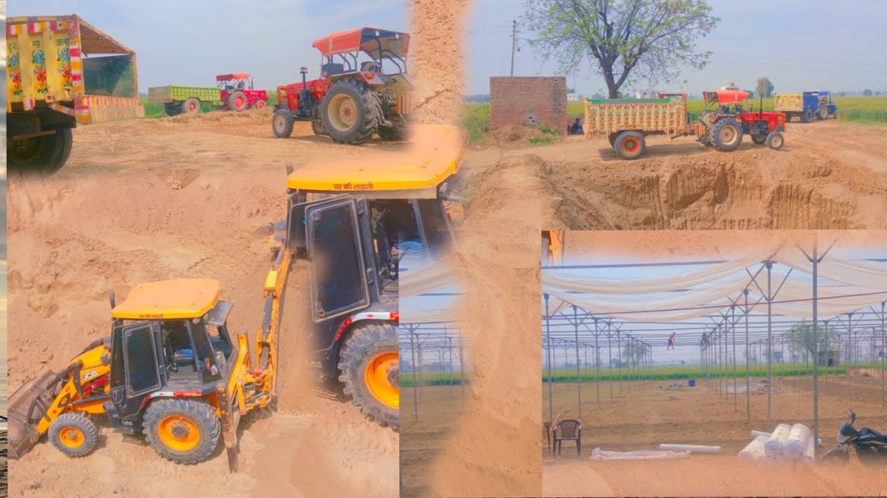 आज का⚙️📈 New vlog पूर dekhiae 20 foot Khada net house🛢