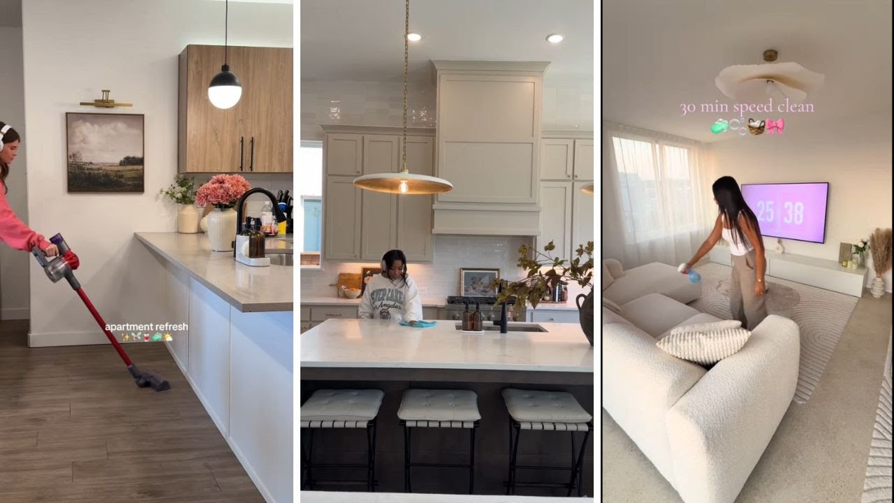 Clean With Me | Satisfying Cleaning Routine 1