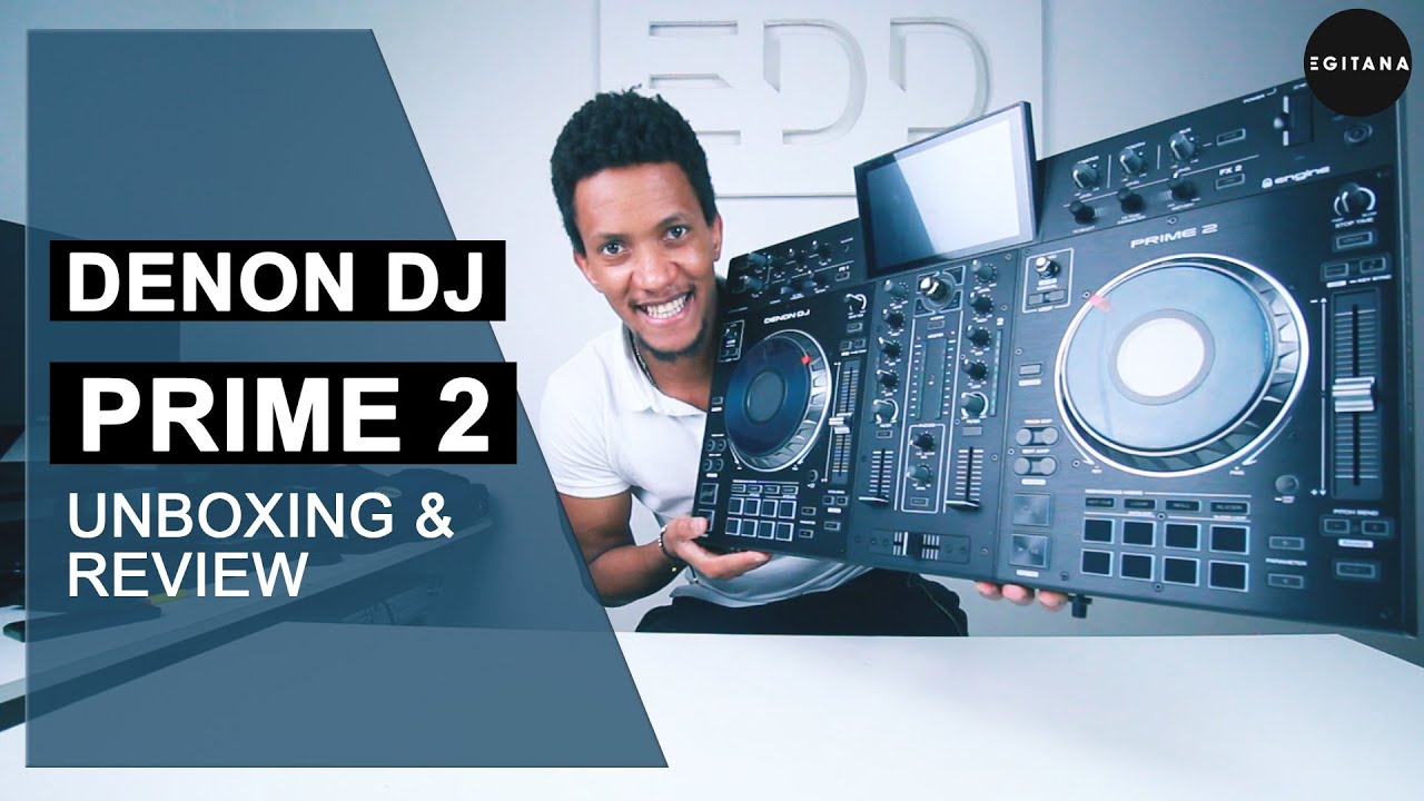 Denon DJ prime 2 Unboxing - New controller DJ 2020 - already know
