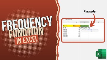 How to use FREQUENCY Function in Excel | With Examples