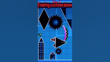 Day 2 of making an extreme demon layout.