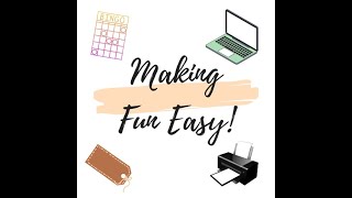 Thanksgiving Bingo Cards (From Etsy shop Makingfuneasy)