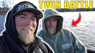 Bass Fishing With My Twin Brother! (Twin Fishing Battle)