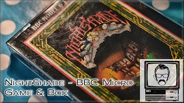 Nightshade BBC Micro Model B - Game & Box | Nostalgia Nerd