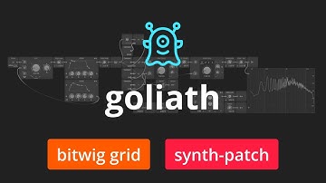 Goliath / Bitwig Grid / Orchestral Synth Patch / Karplus-Strong Resonator