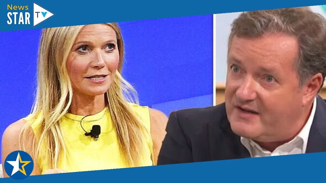Piers blasts Paltrow for Goop post branding men 'penis