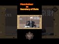 Mearsheimer as Secretary of State, A Realist in the White House #foreignpolicy #shorts