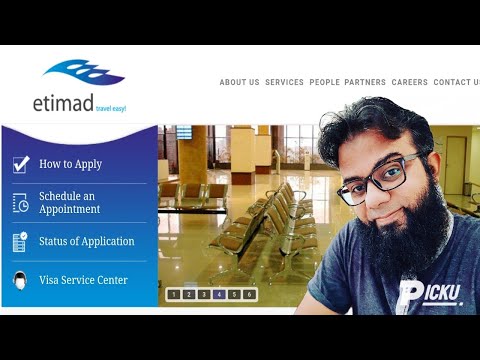 HOW TO GET APPOINTMENT OF ETIMAD CENTER FOR FAMILY VISIT VISA | Ali Usman Ghani