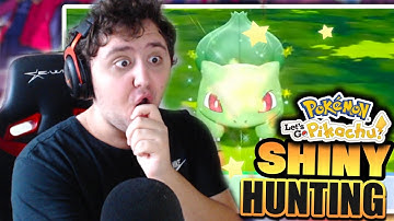 LIVE SHINY BULBASAUR HUNTING! Pokemon Let