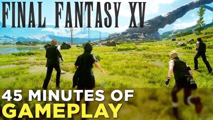 Final Fantasy 15 on Xbox One showcases Shadow of the Colossus-style titan  fight