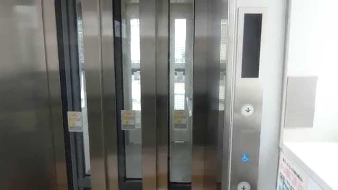 撤去済 Jr青梅線 東中神駅1番線ホームのエレベーター 日立製 Youtube